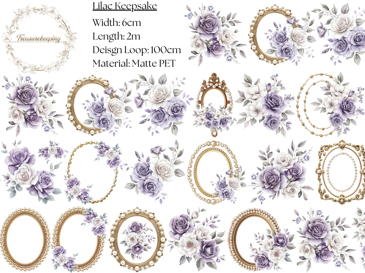 Pettape | lilac keepsake