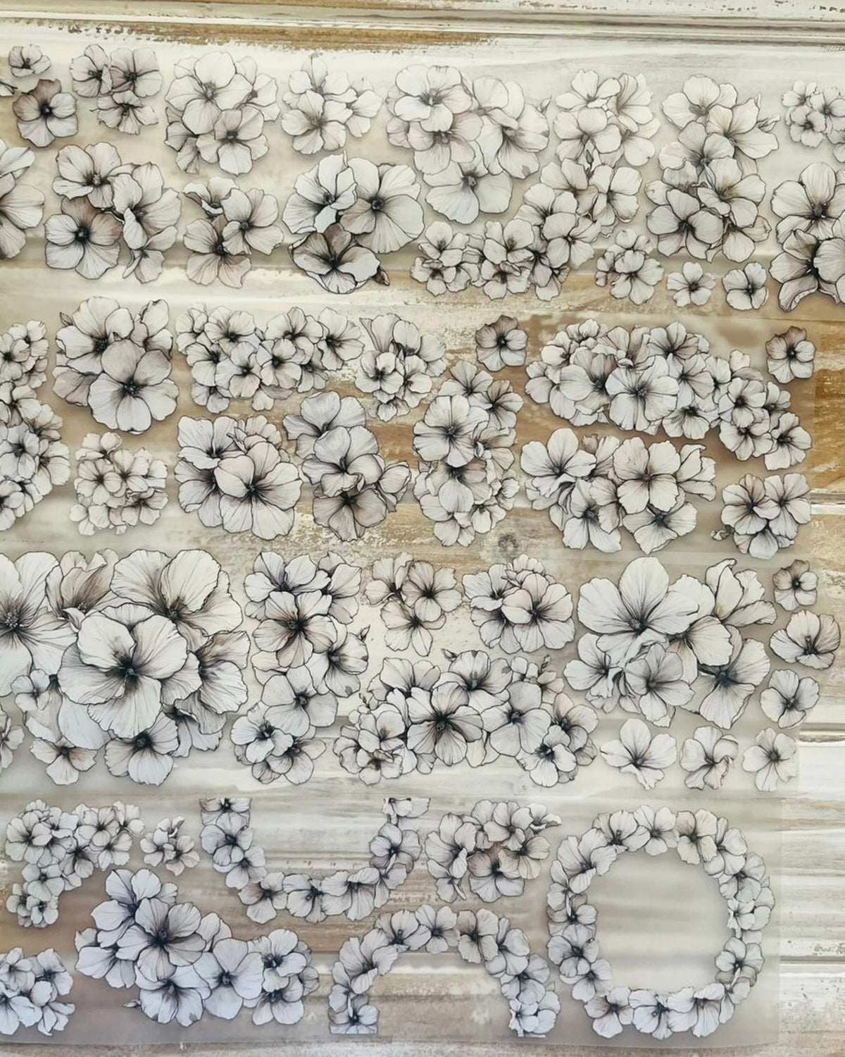 Pettape | Beige Floral Harmony