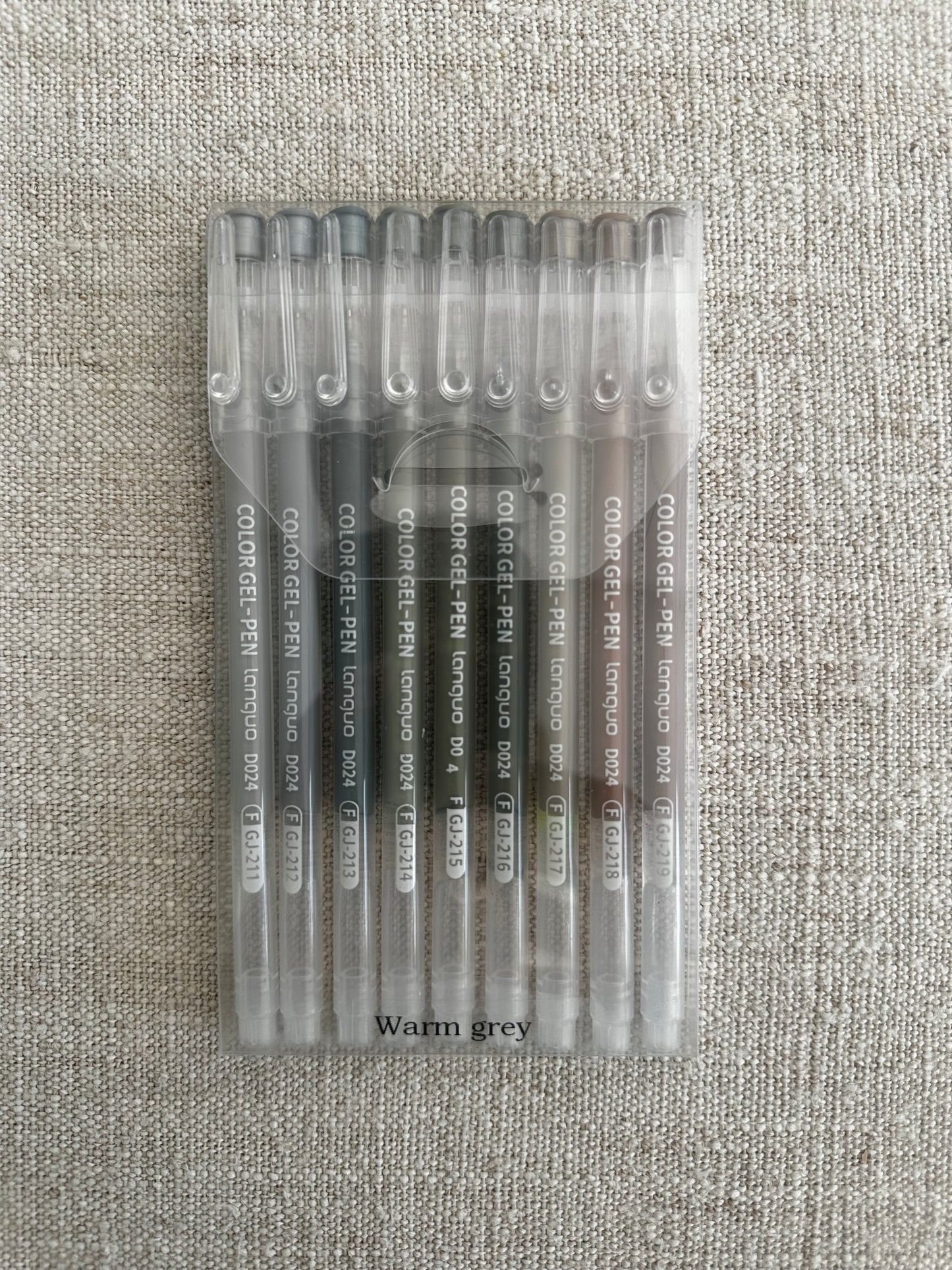Acryl pennen - warm grey