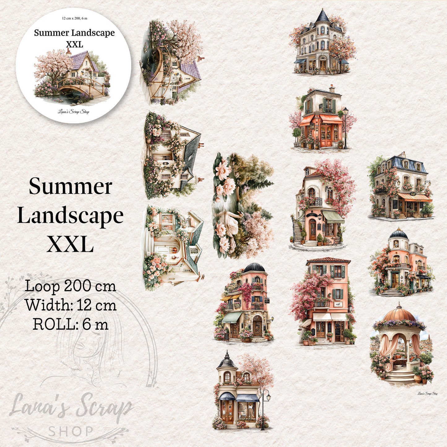 Pettape | Summer Landschaps XXL