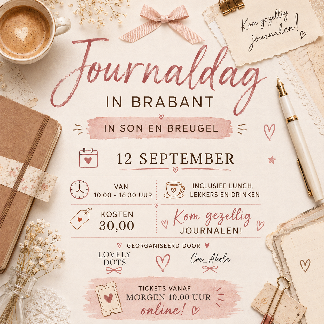Ticket Journaldag 12 september