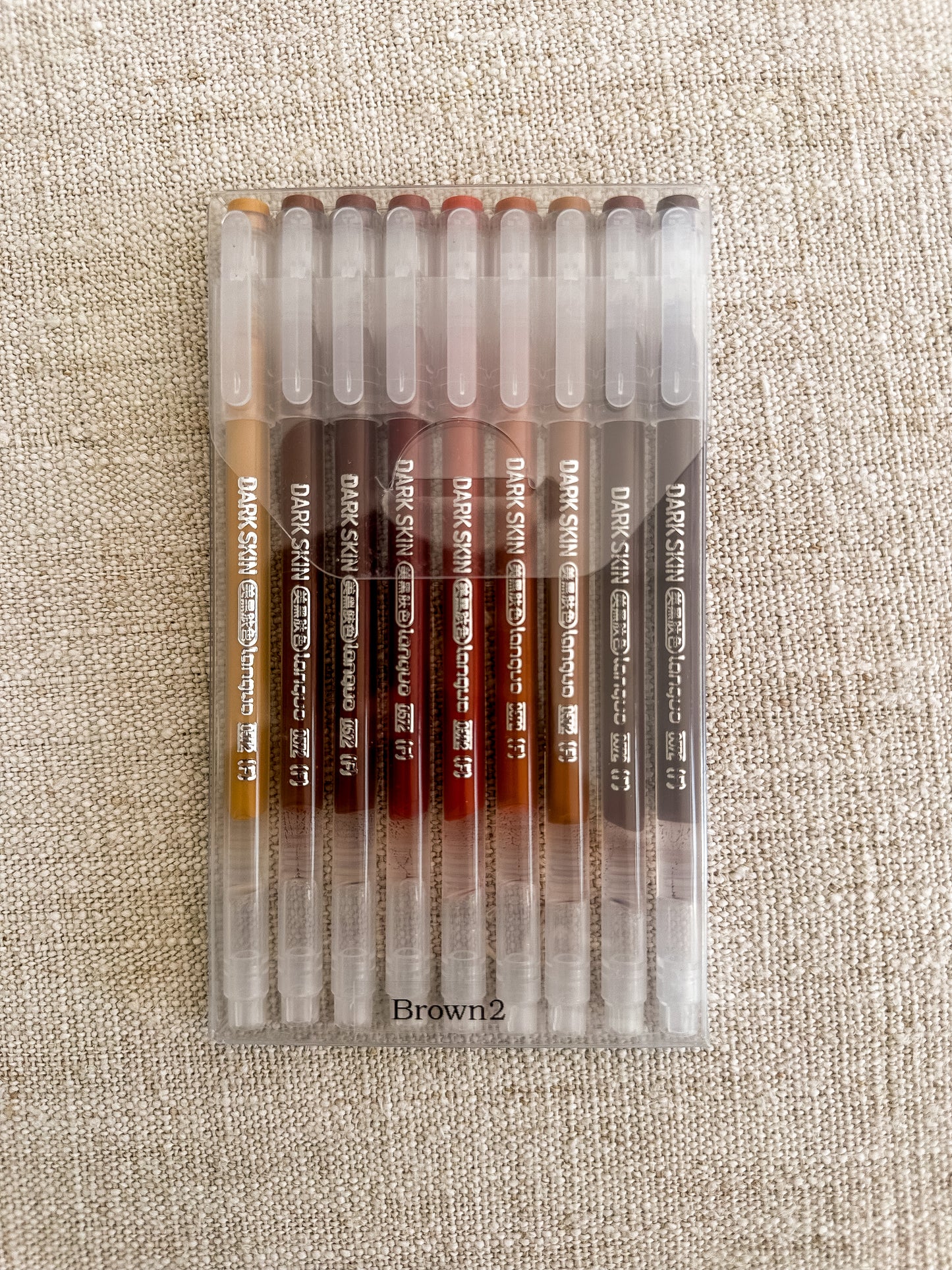 Acryl pennen - Brown2