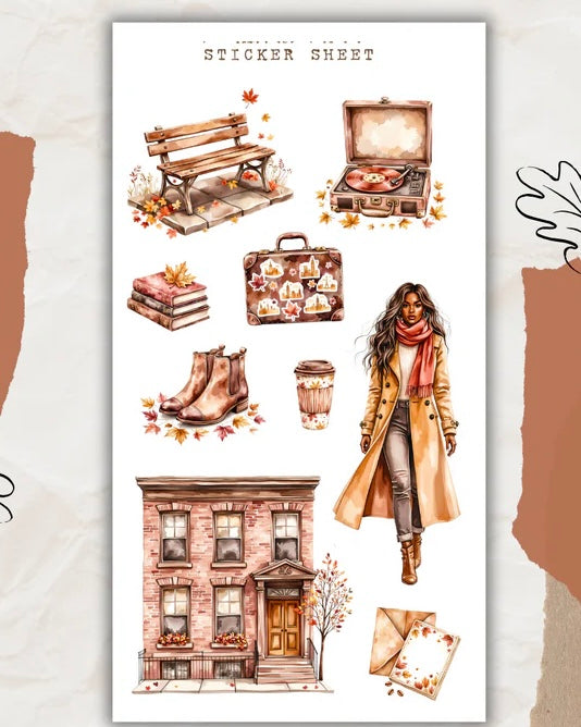 Stickervel | falling for autumn