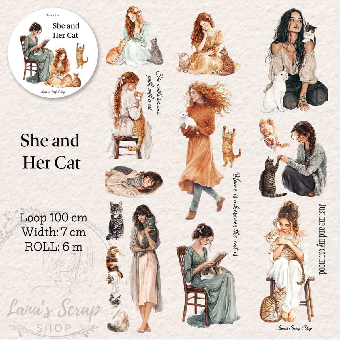 Pettape | She and her cats