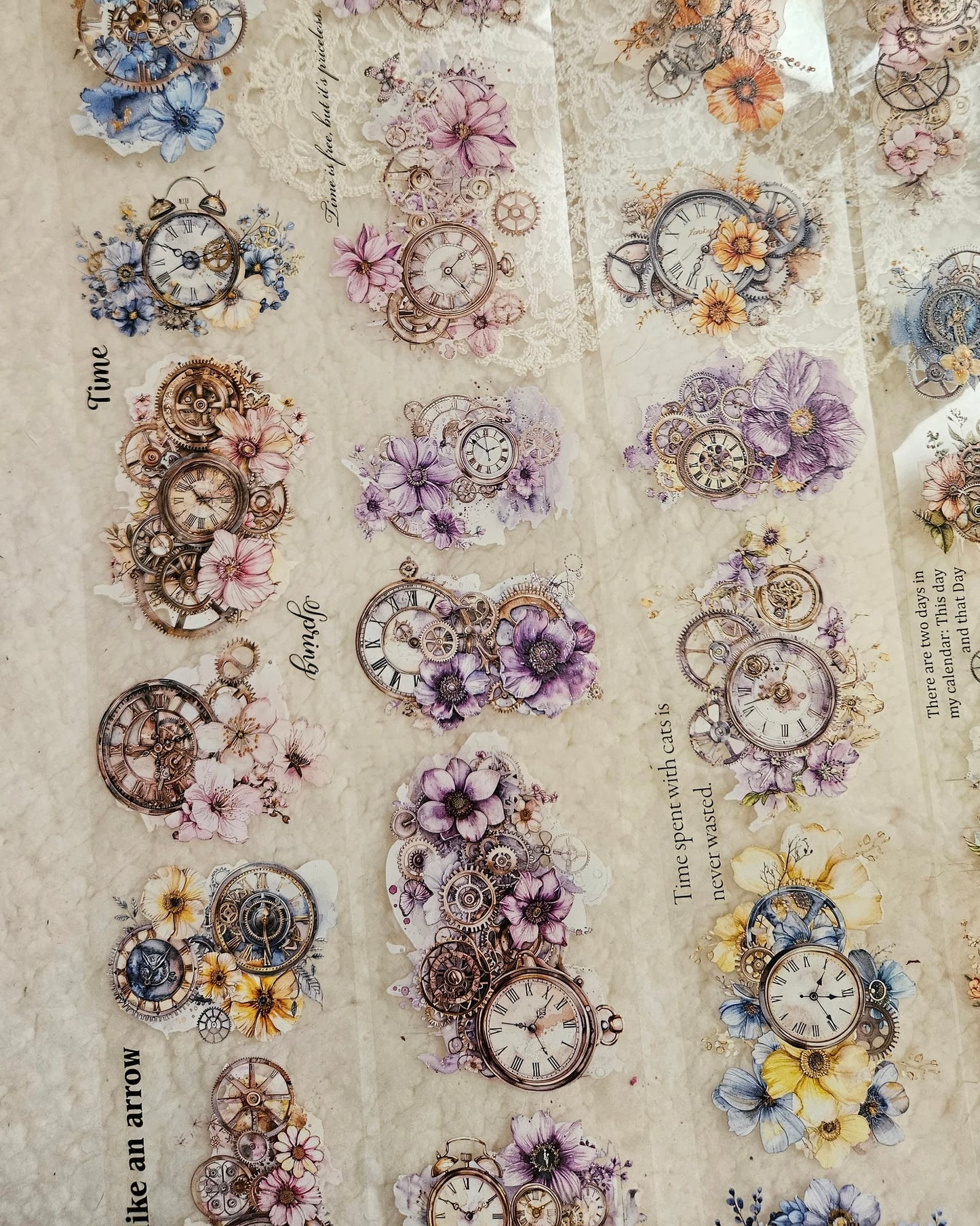 Pettape | floral timepieces