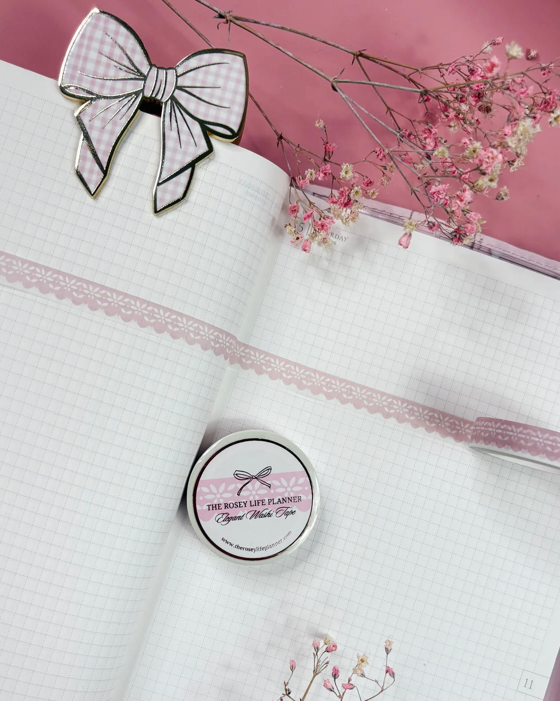 Washitape | cozy fall pink