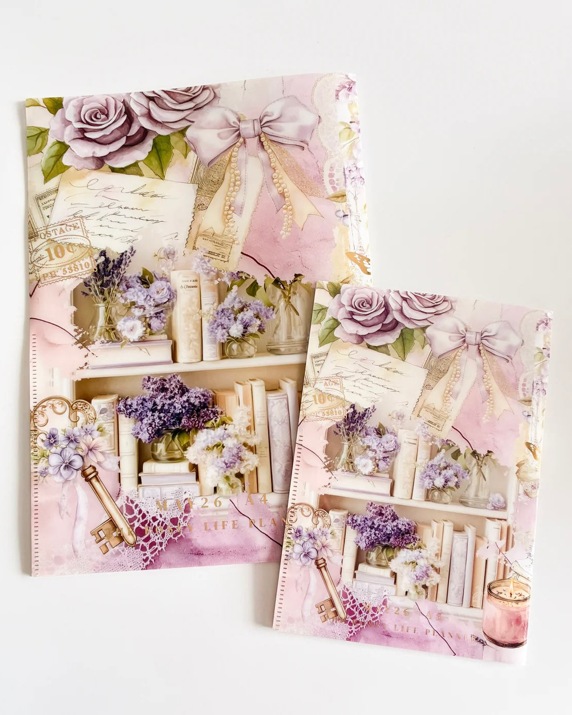 Bewaarhoesje | spring lilac | A5