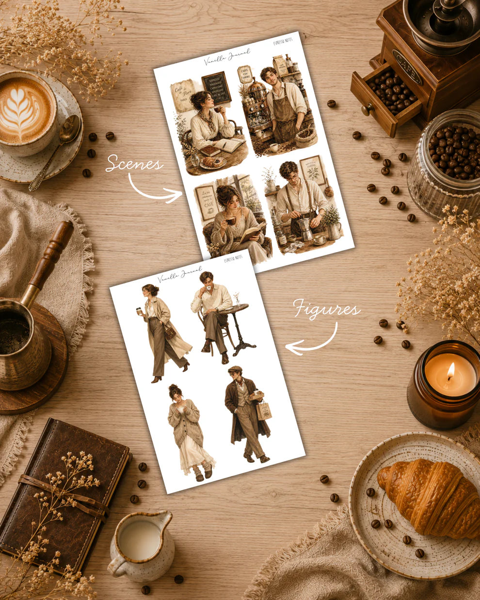 Stickerset | Roasted memories (8st.)