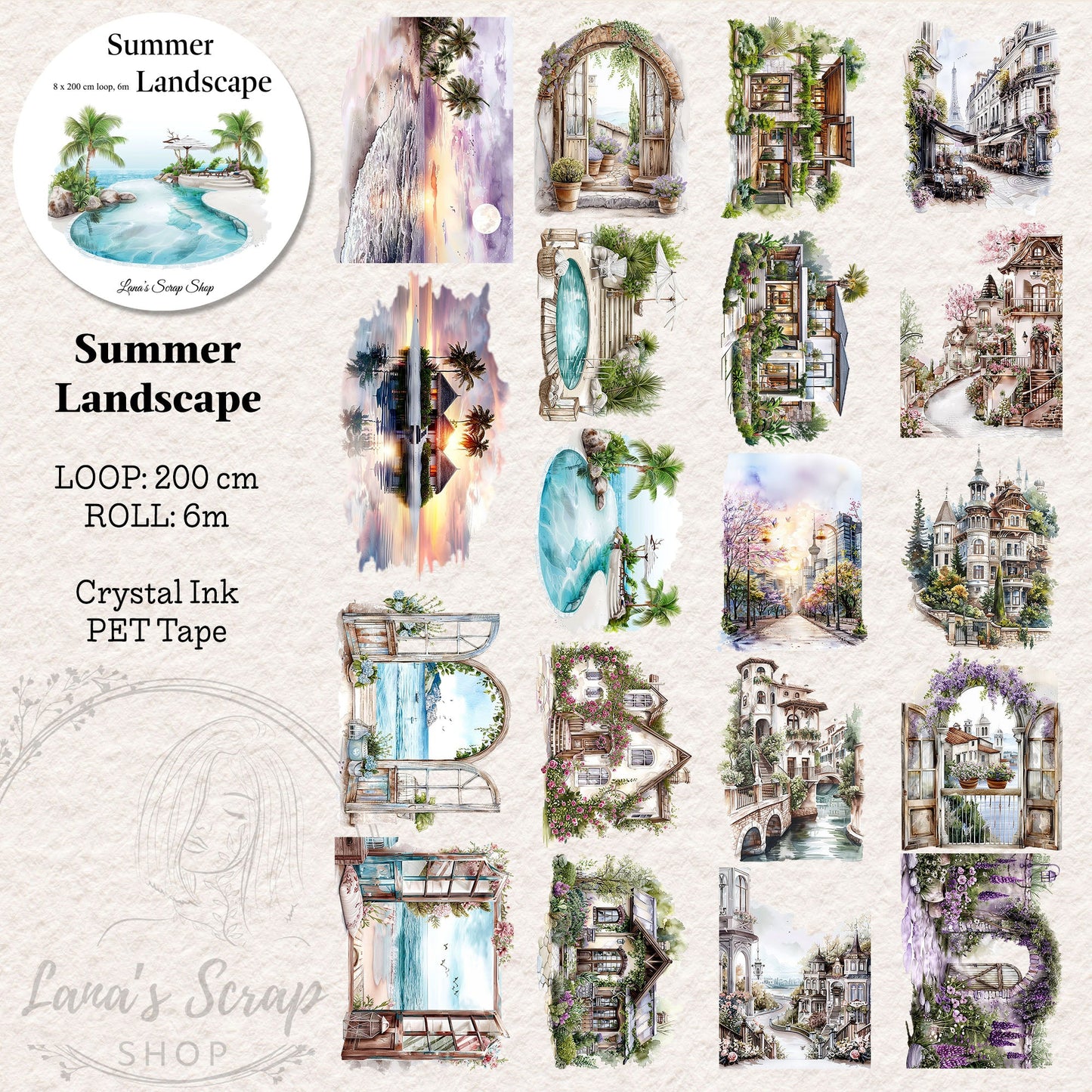 Pettape | summer landschaps
