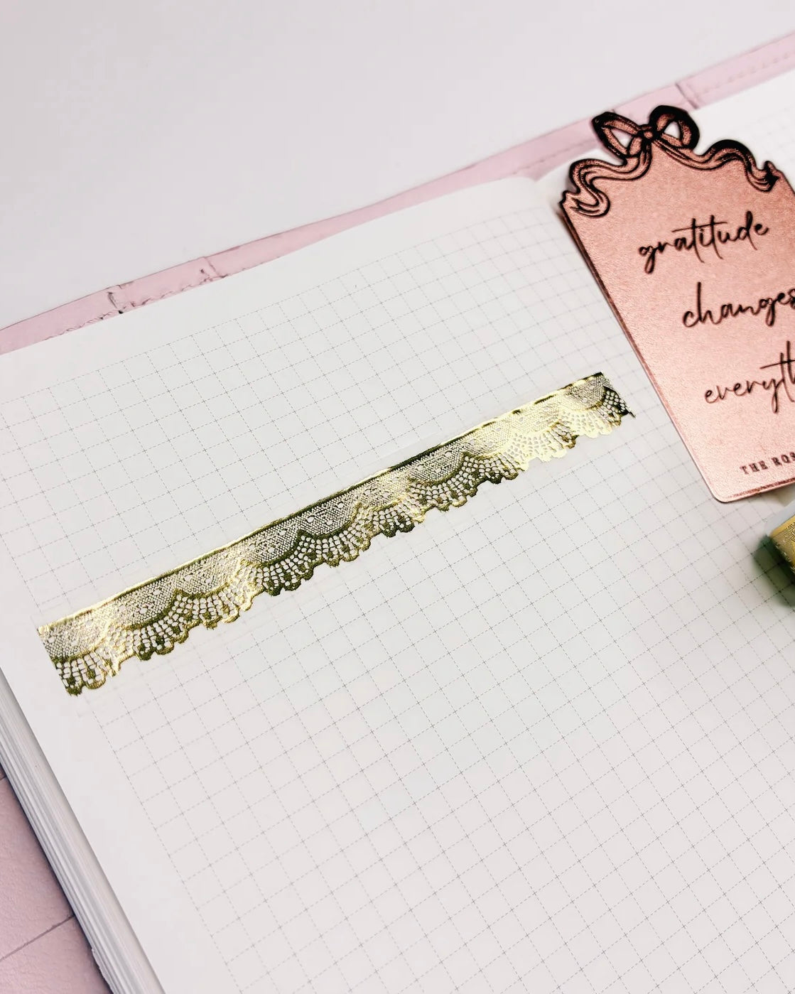 Washitape | anniversary collection | gold lace 2