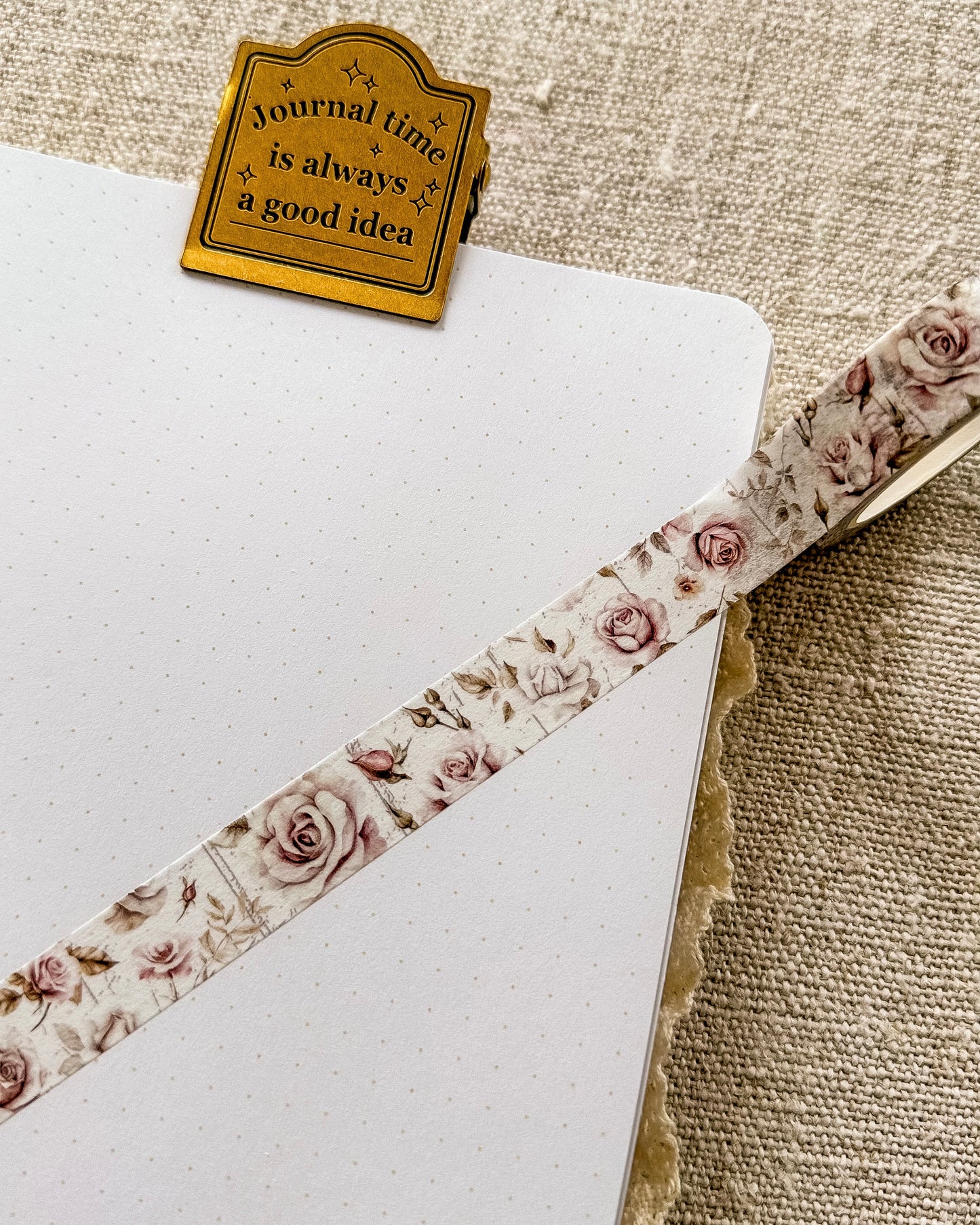 Washitape | French romance roses