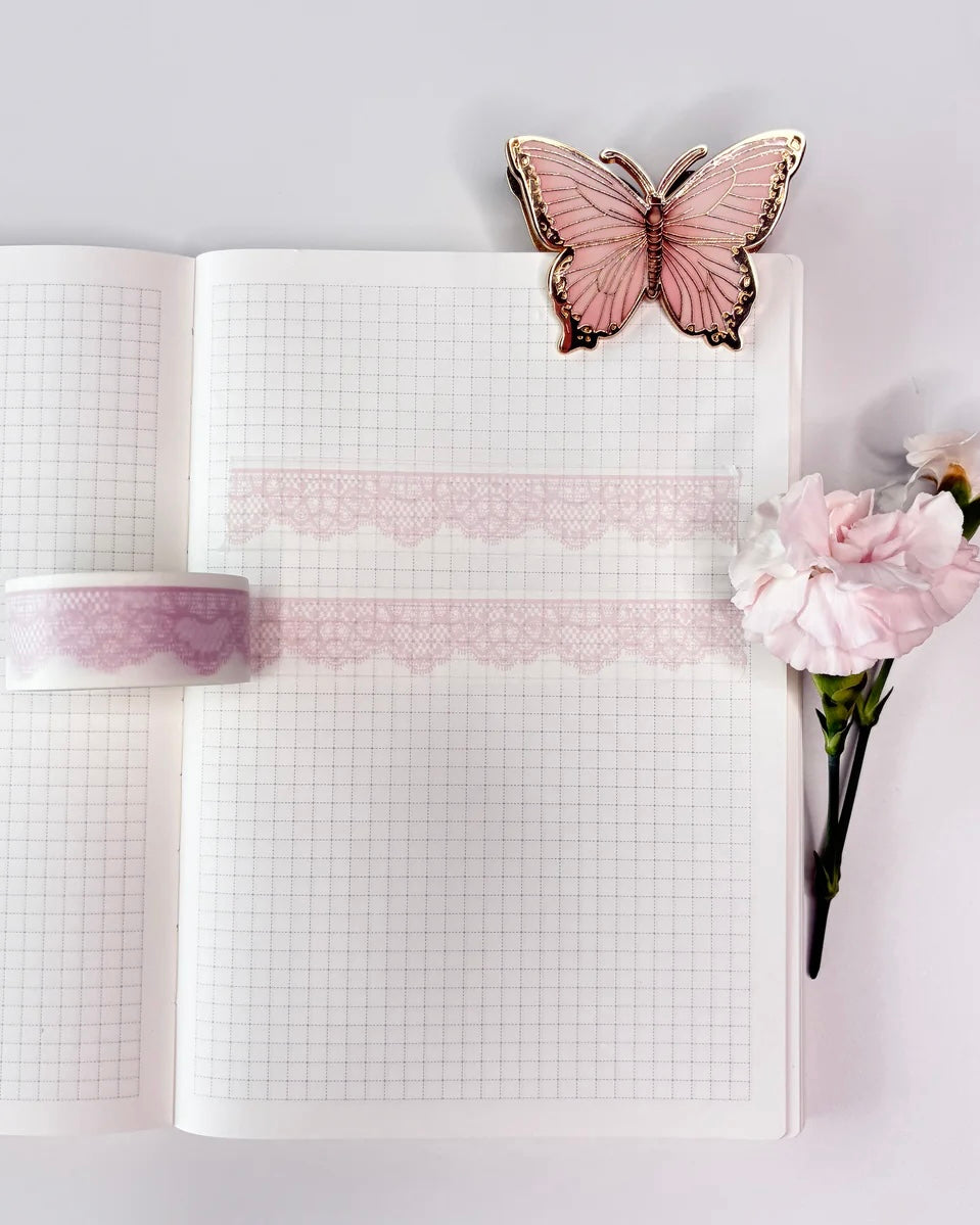 Washitape | Jane Austen | pink lace
