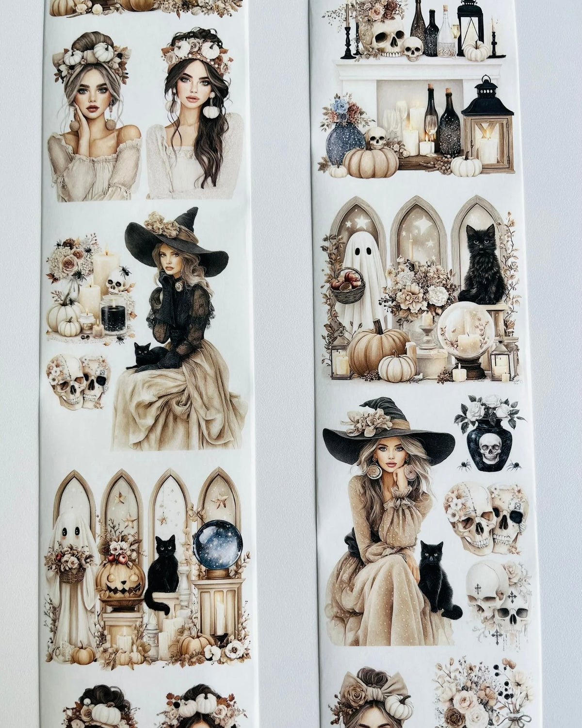 Washitape | Enchanted Autumn | White Background Tape