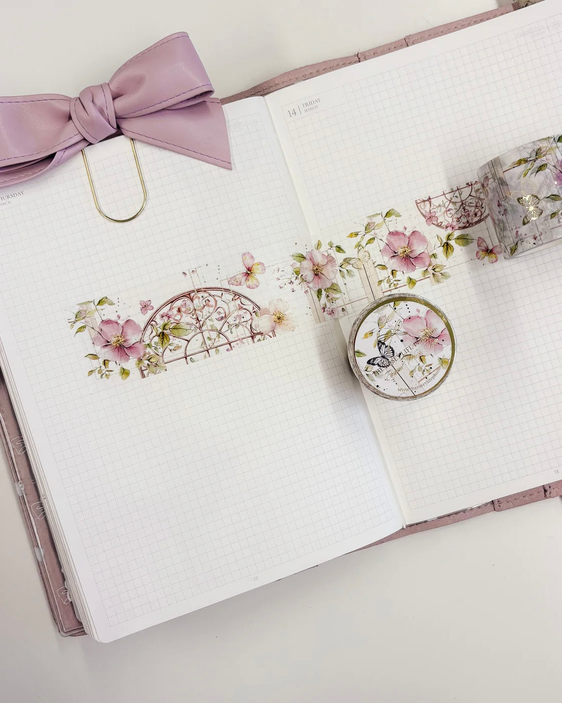 Washitape | spring bliss gold foil