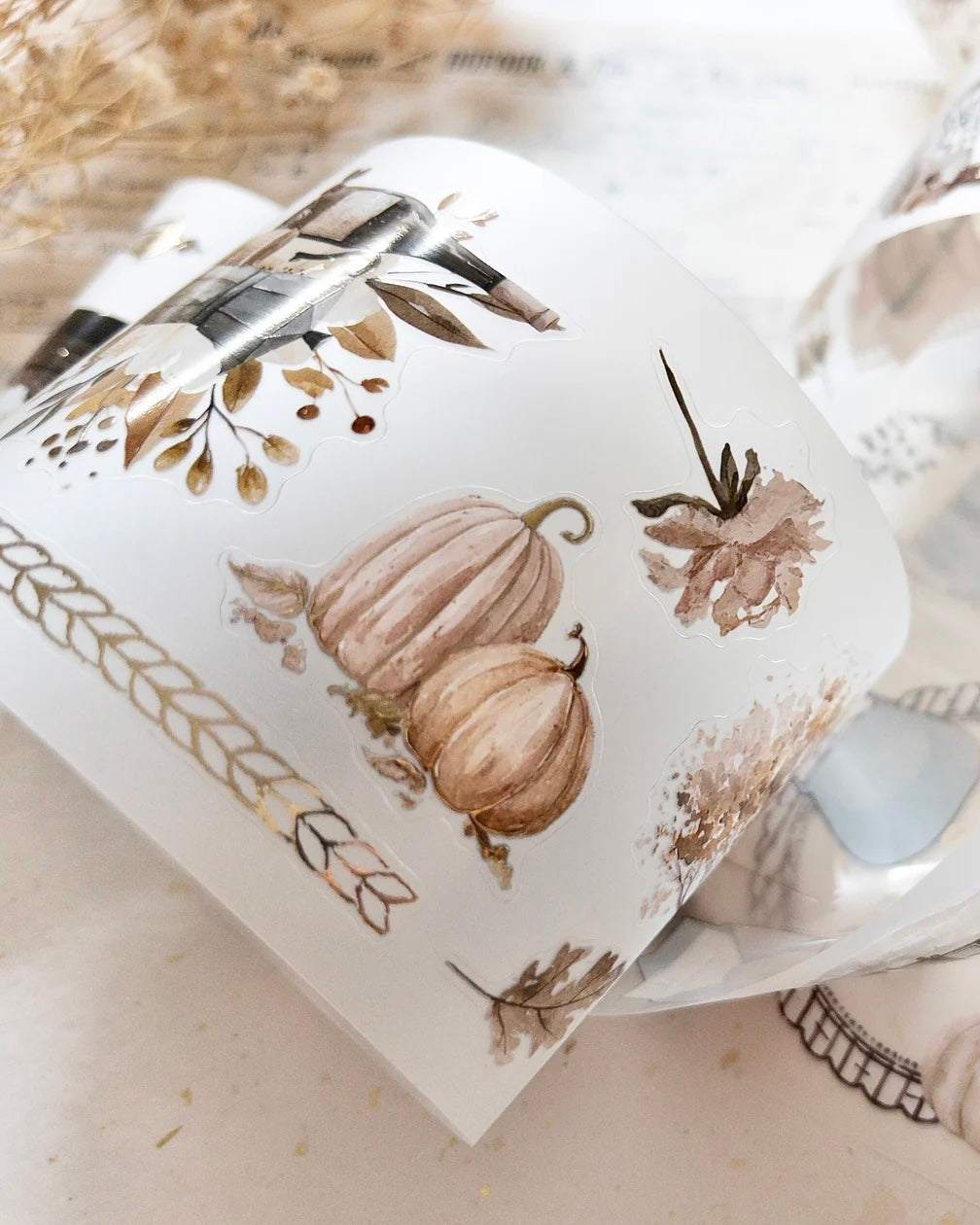 Pettape | Bonjour l'automne | gold foil