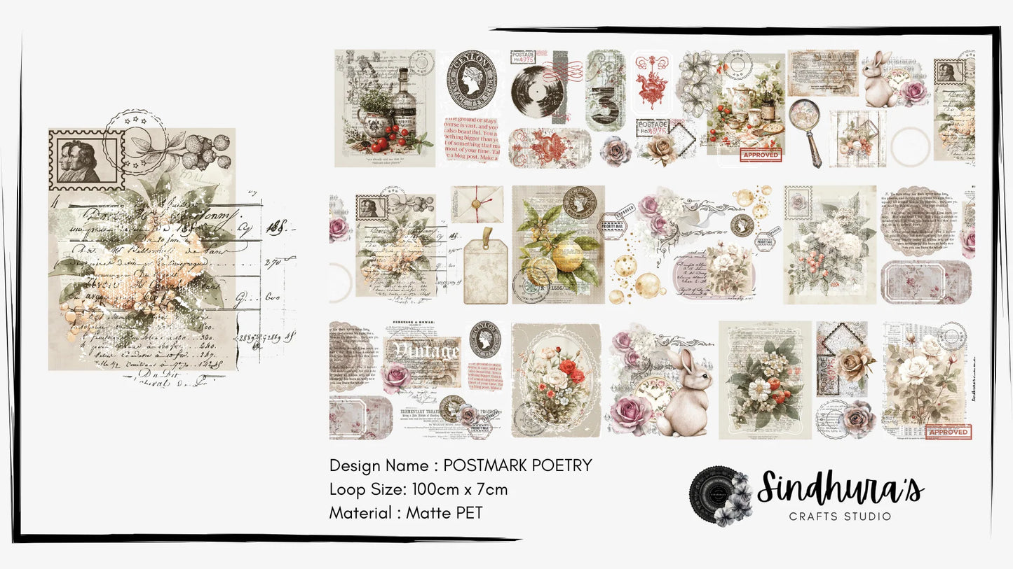 Pettape | Postmark poetry
