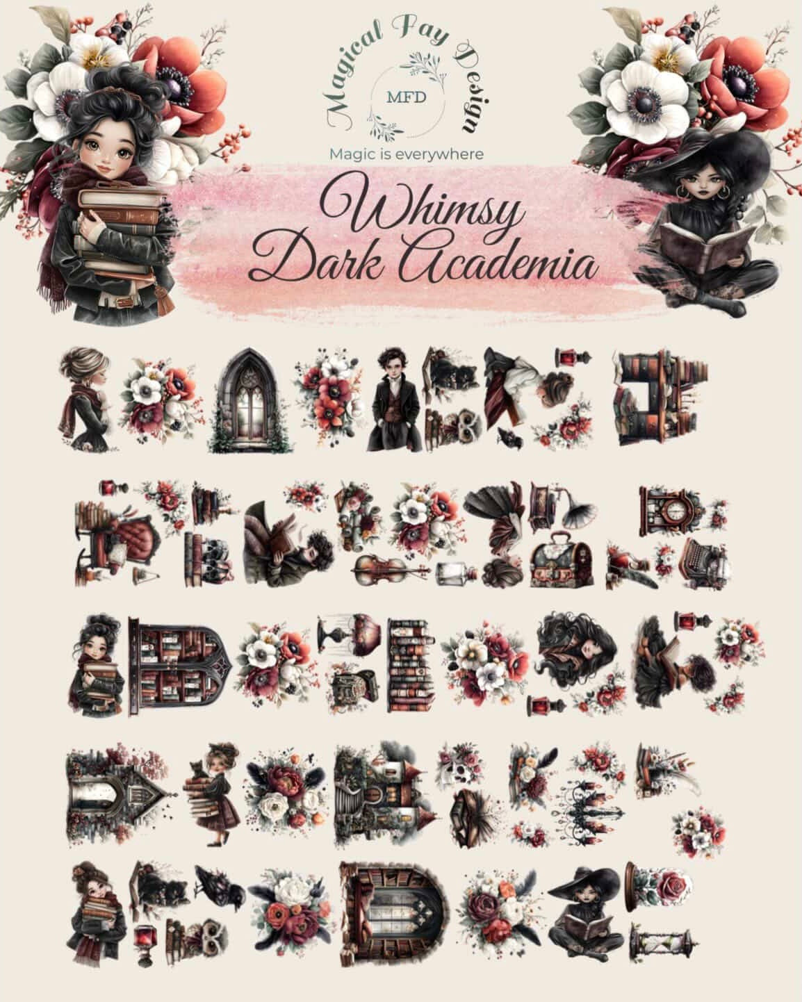 Pettape | Whimsy Dark Academia
