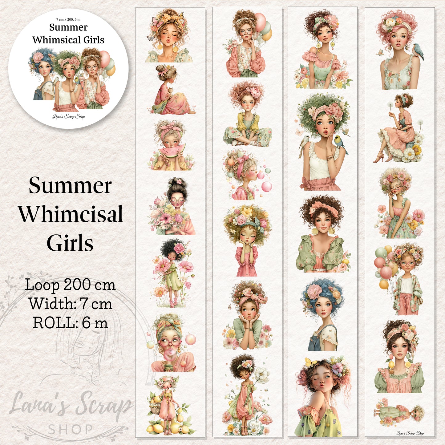 Pettape | Summer whimcisal girls