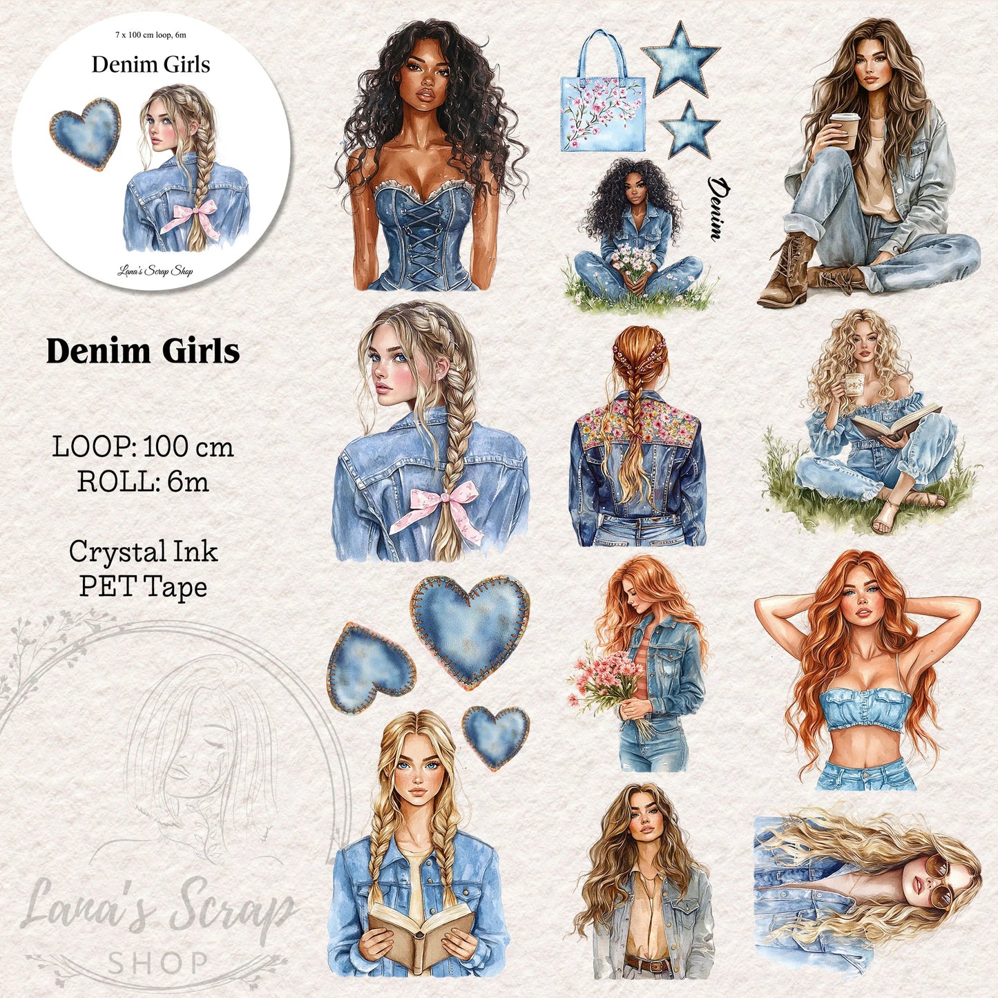 Pettape | denim girls