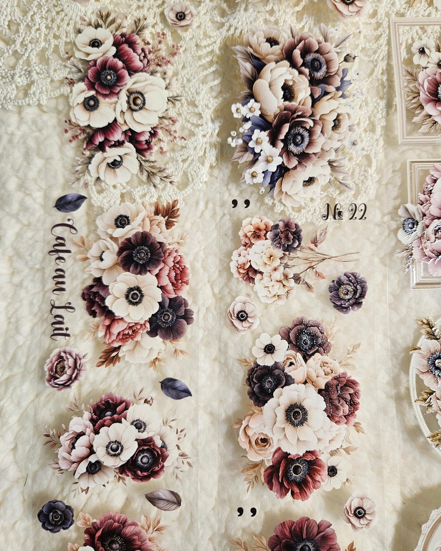 Pettape | café au lait flowers
