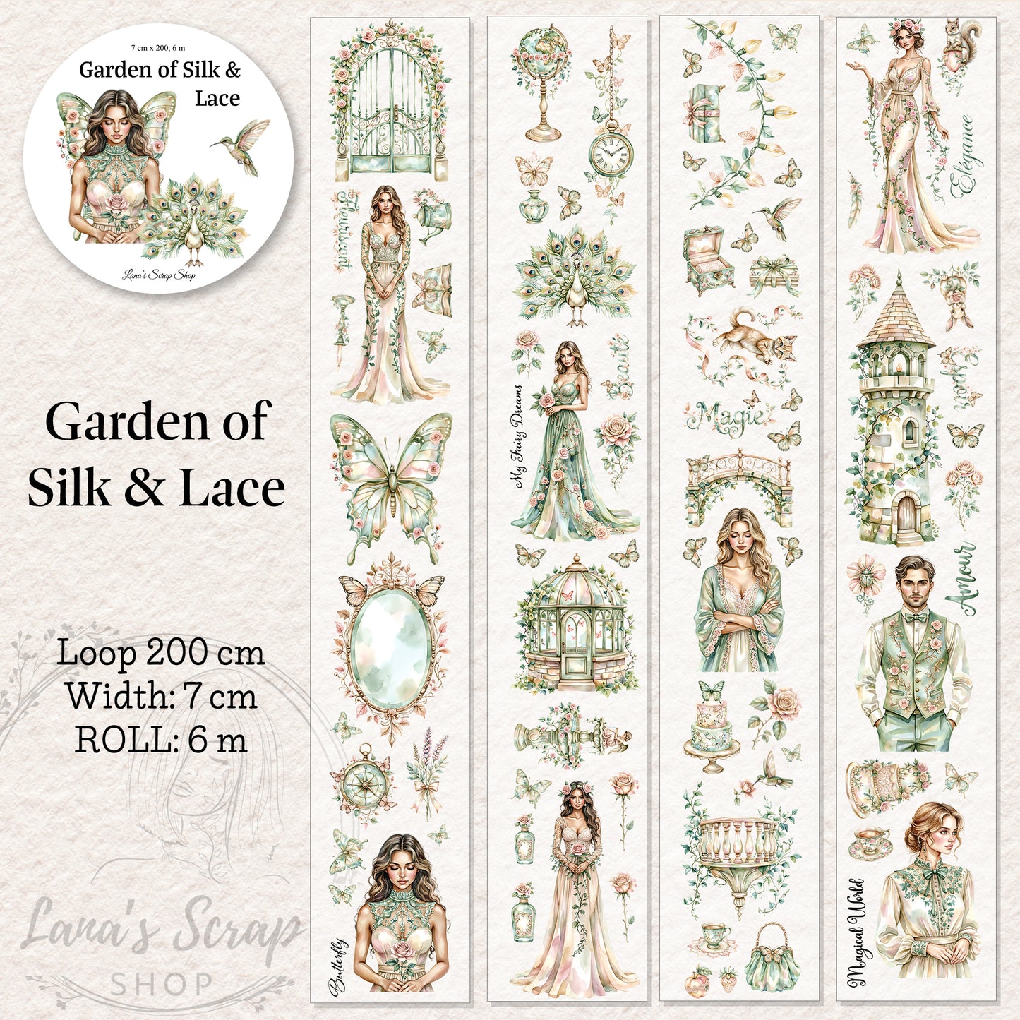 Pettape | Garden of Silk & Lace