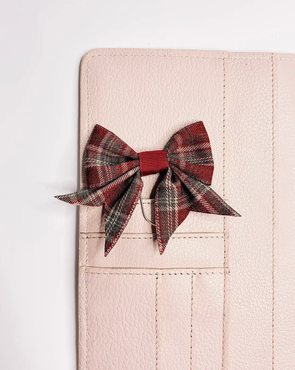 Plannerclip | sept26 | red plaid