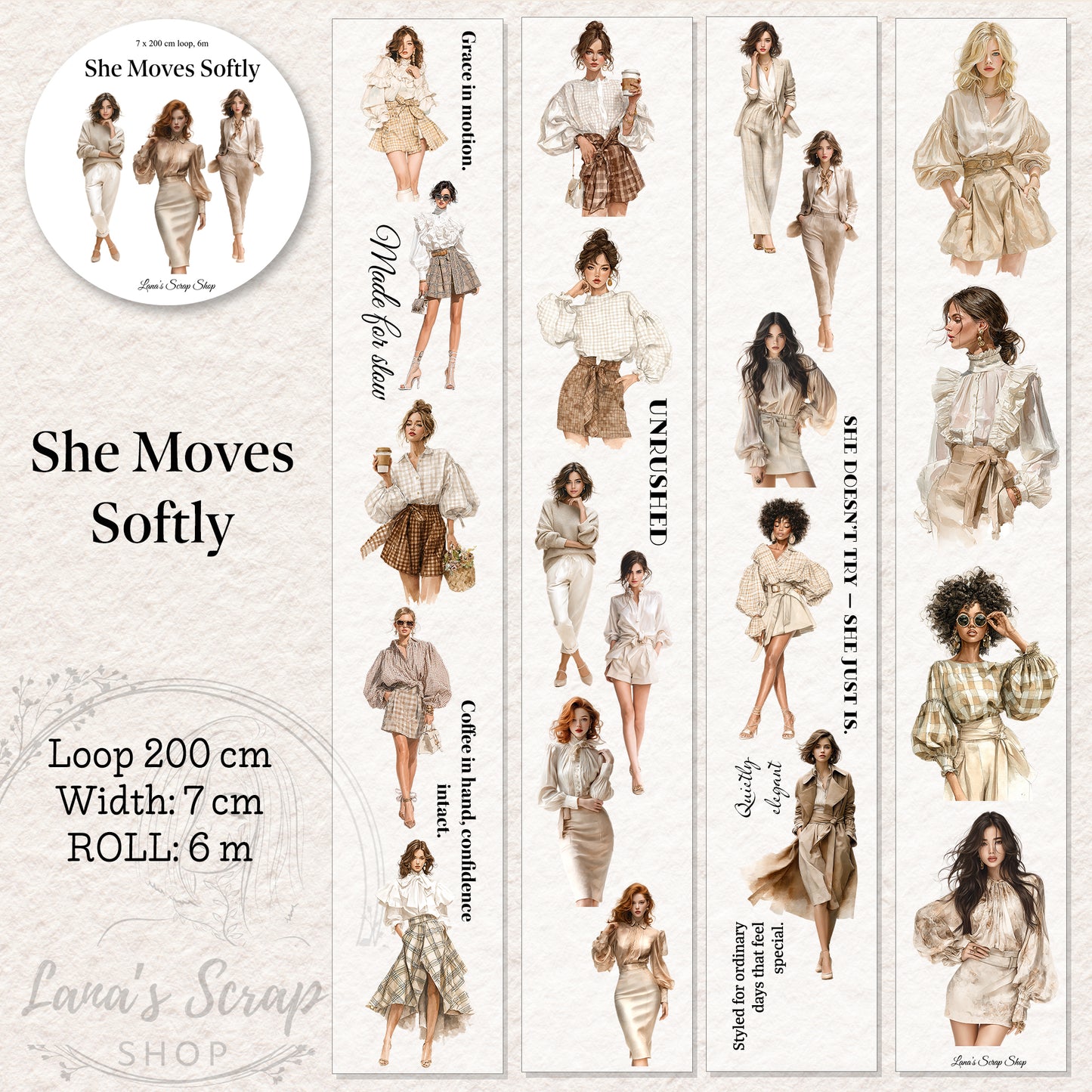 Pettape | she moves softly