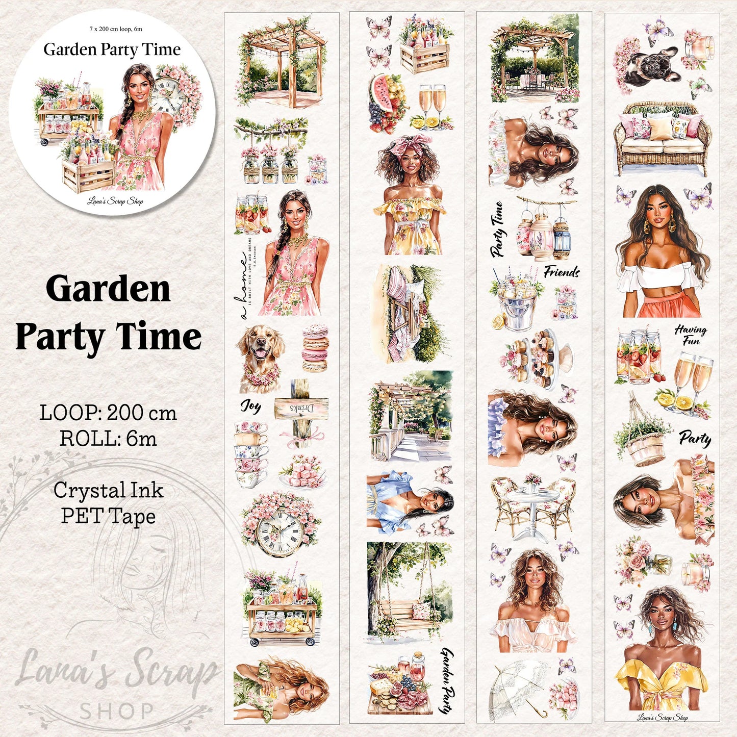 Pettape | garden party time