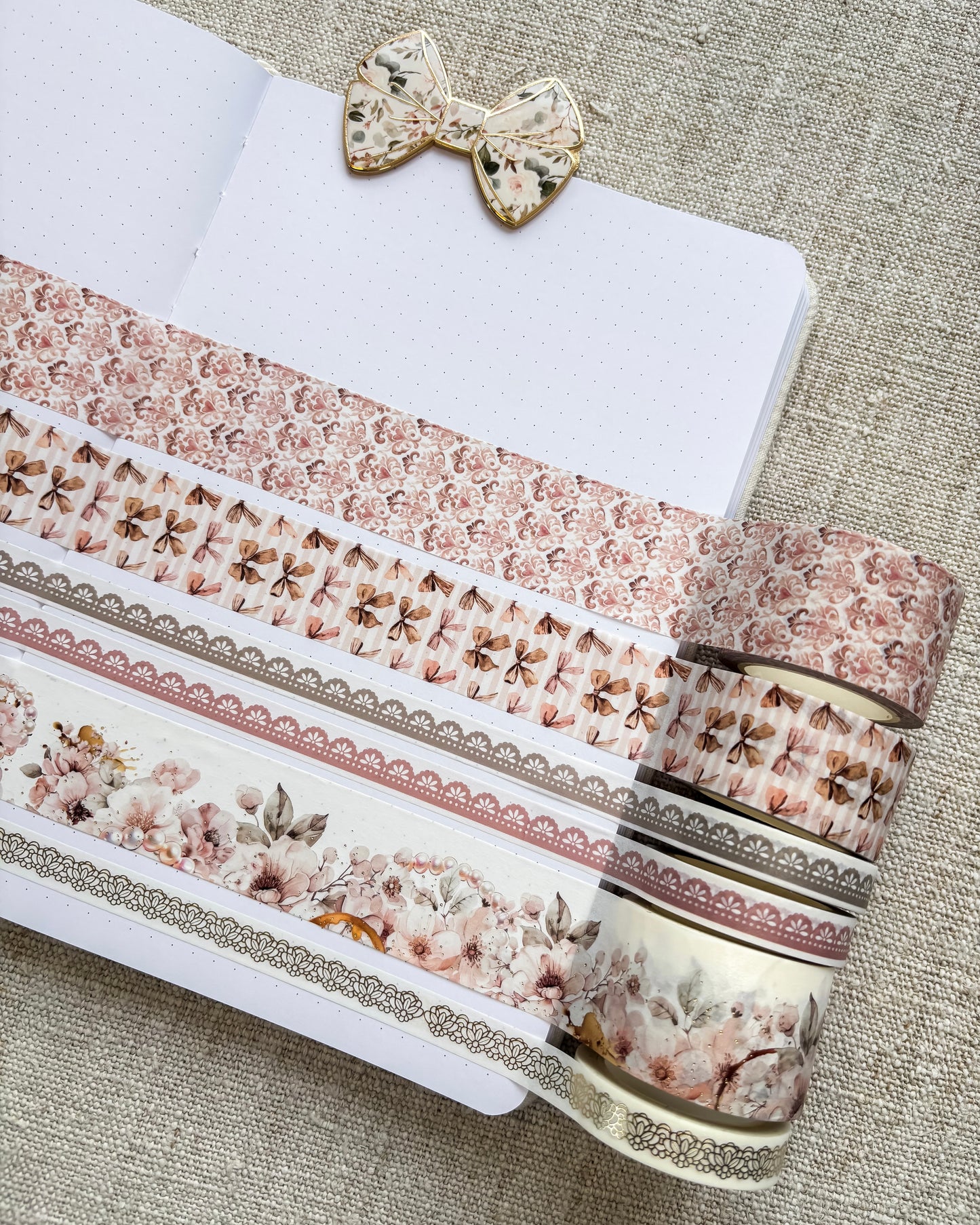 Washitape | coffee & planning | lace old green