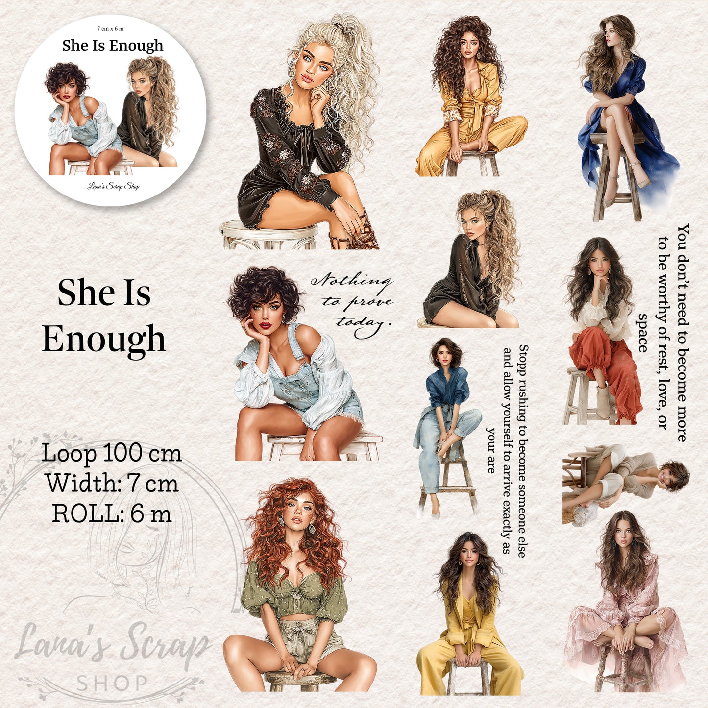 Pettape | she is enough