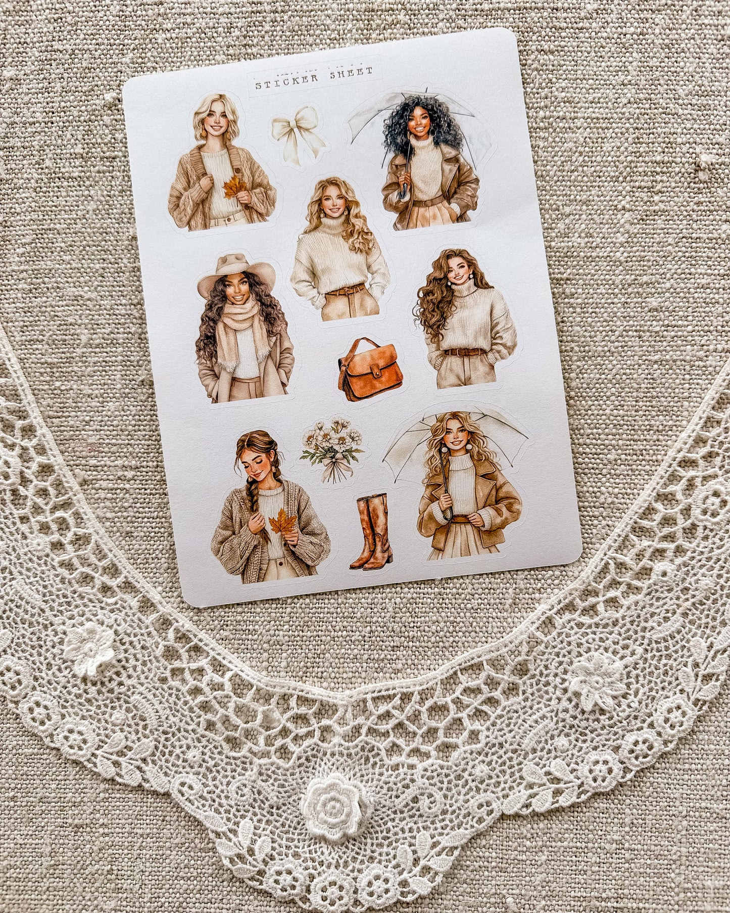 Stickervel | cozy herfst 10
