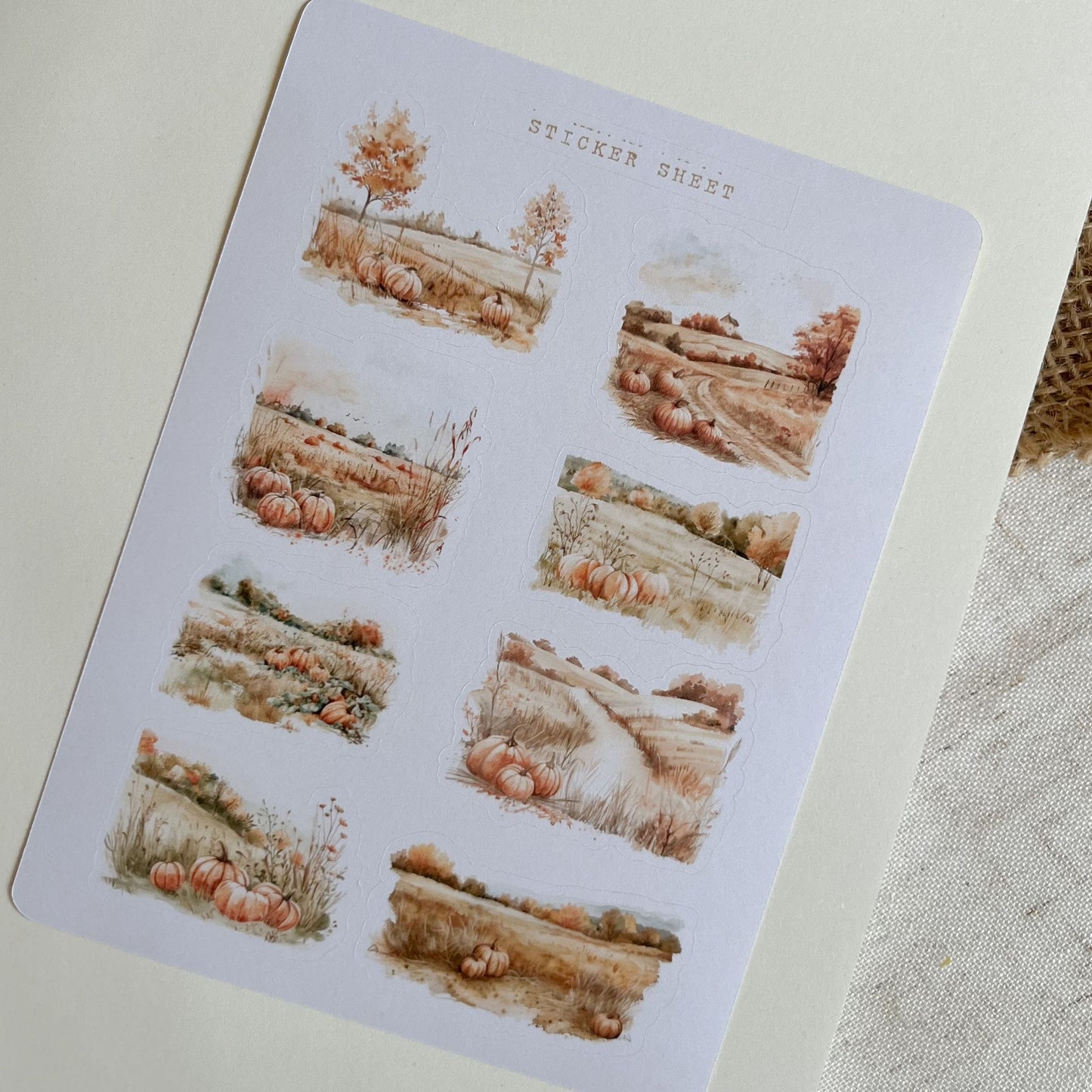 Stickervel | herfst 12