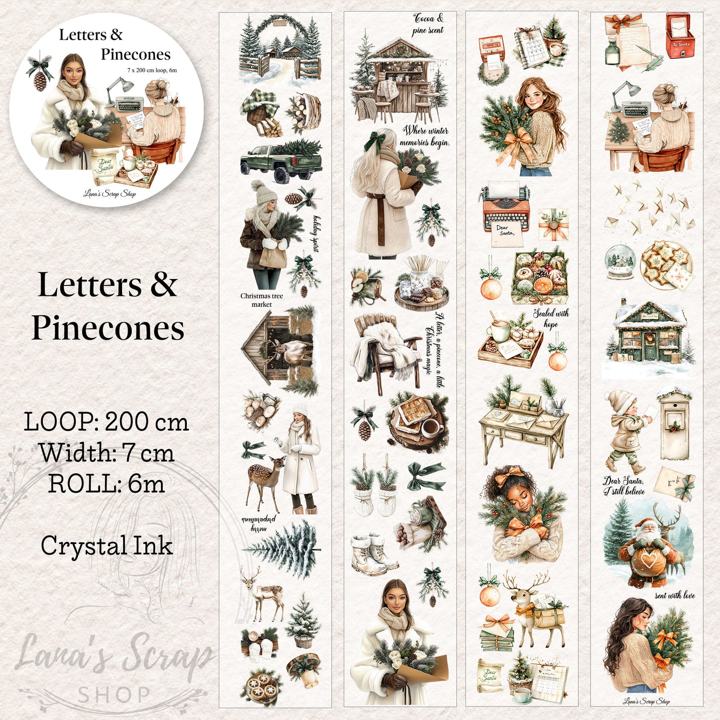 Pettape | Letters & Pinecores