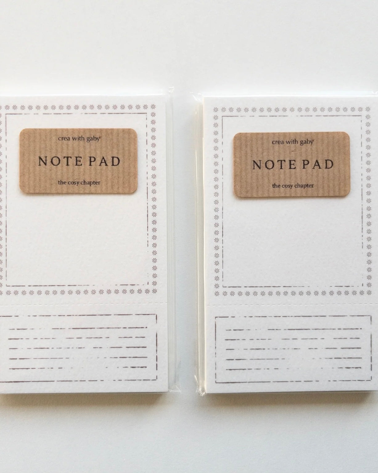 Notepad | the cozy chapter