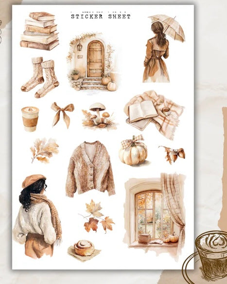 Stickervel | cozy warm