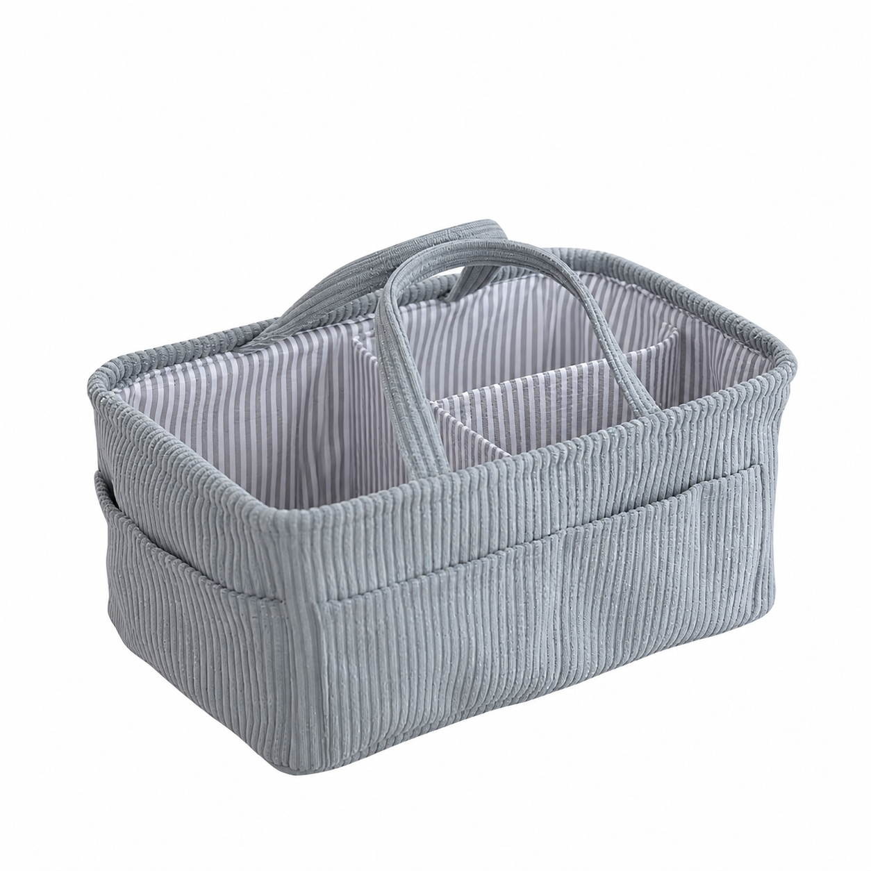 Hobbytas rib | grijs, roze of groen