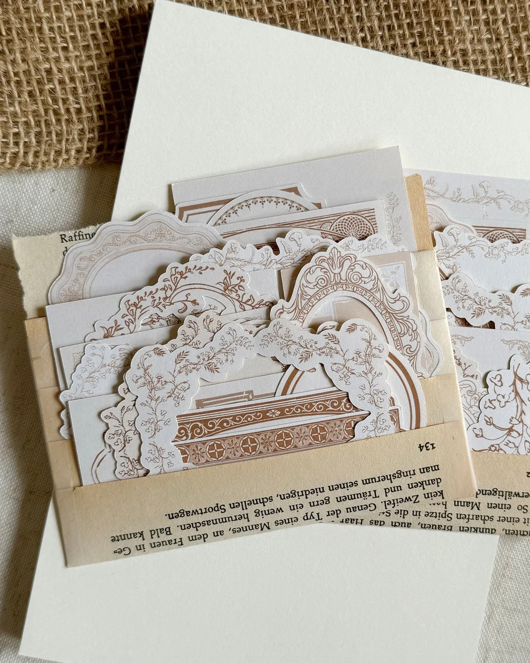 Stickers | vintage frames 20 st.