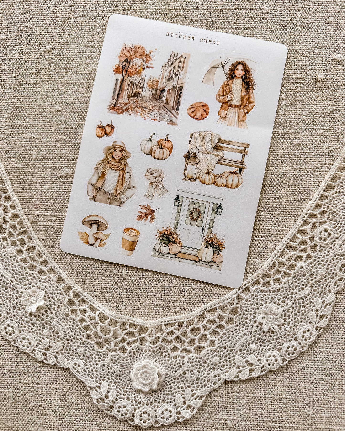 Stickervel | cozy herfst 8
