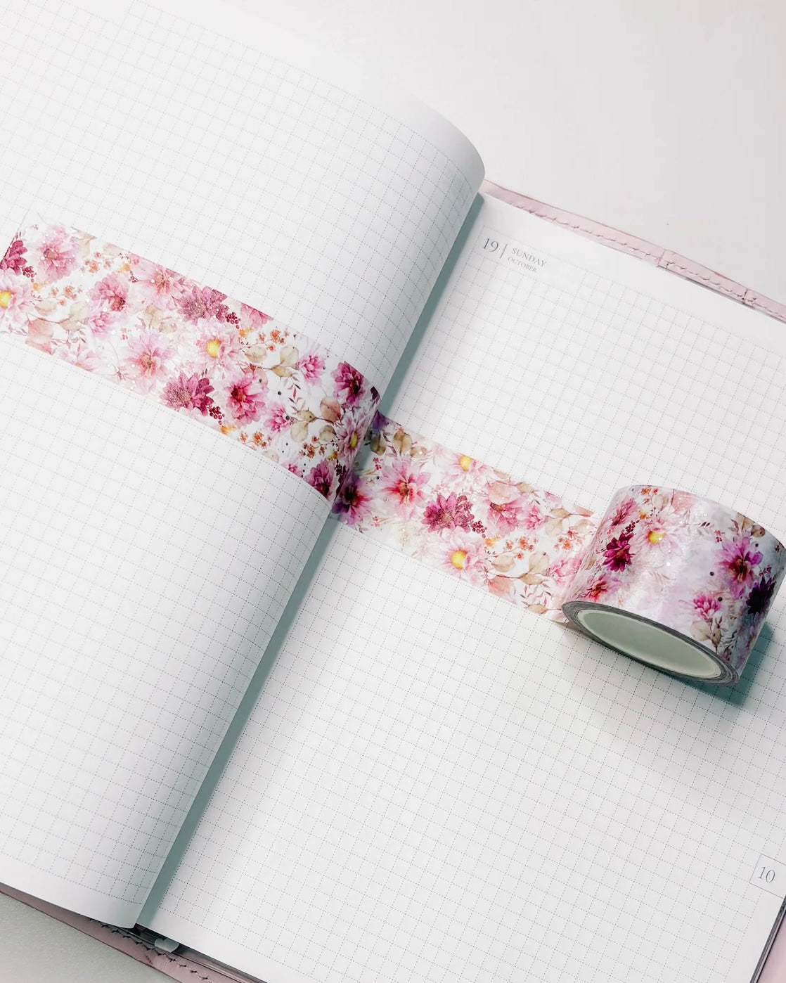 Washitape | pink flowers