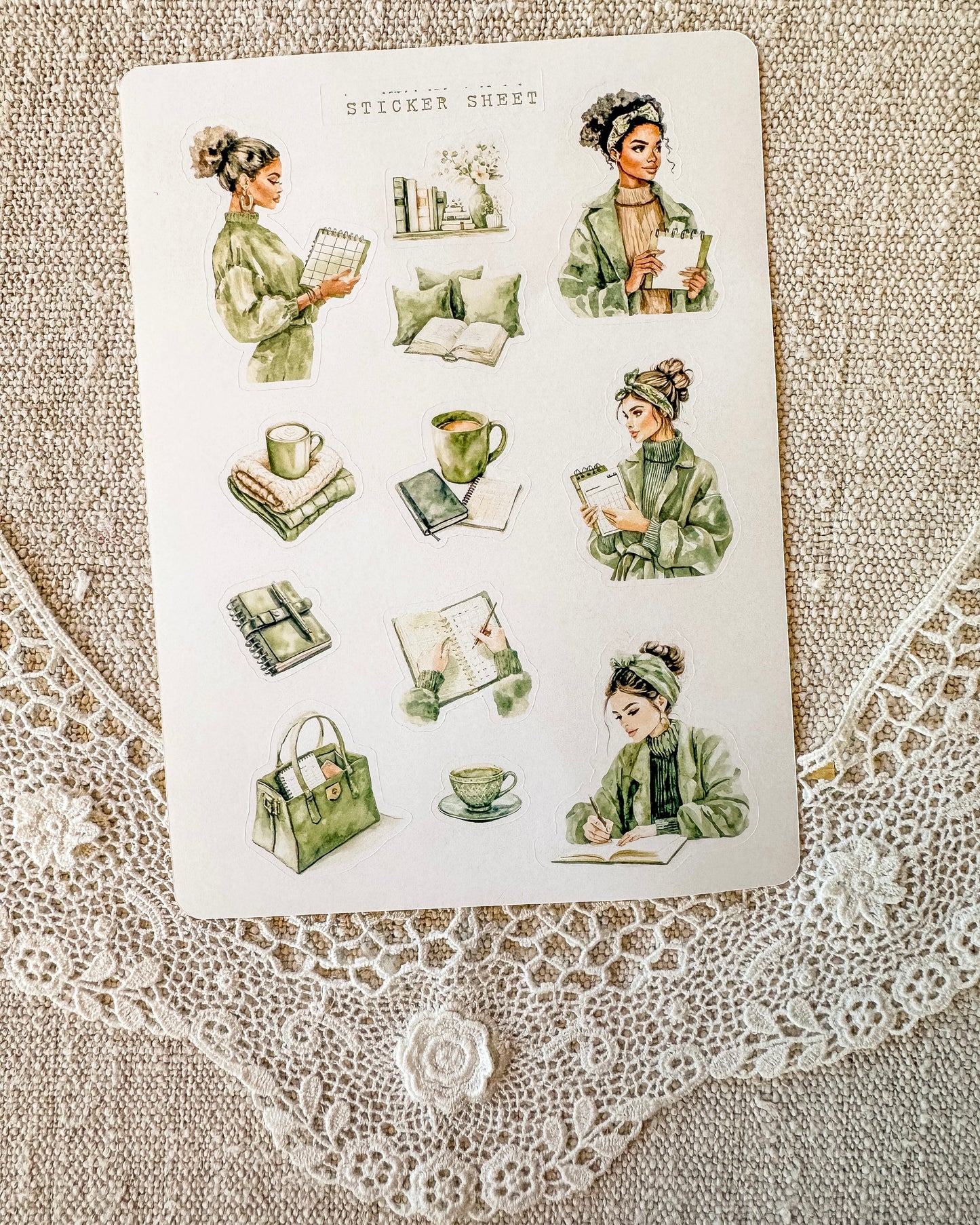 Stickervel | planning green 1
