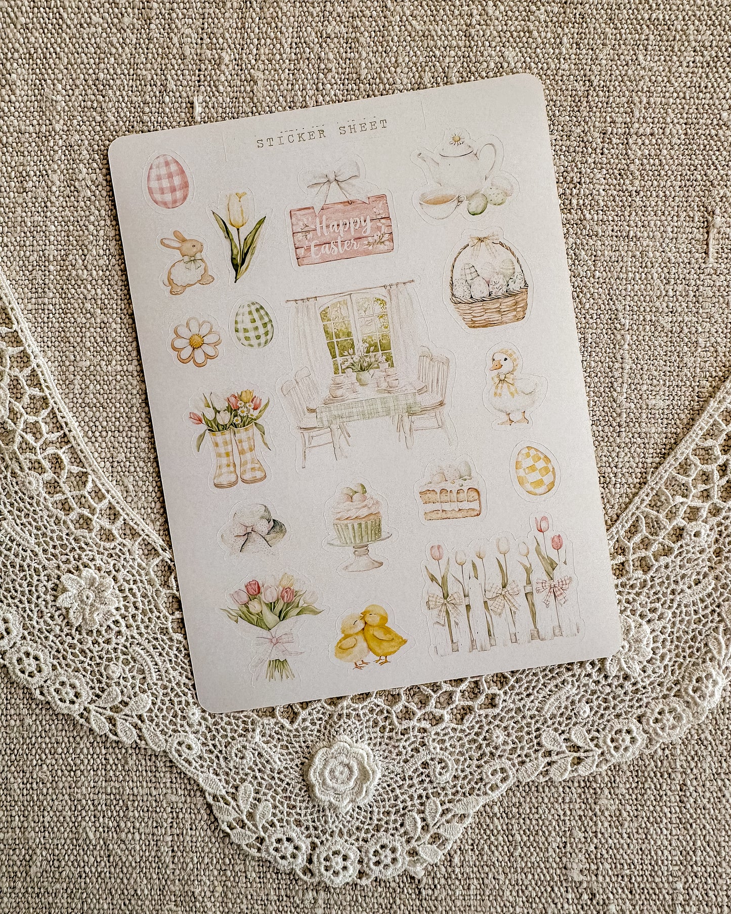 Stickervel | spring easter 1