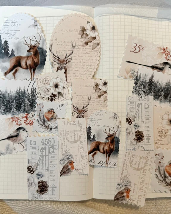 Sticker set | winter forest 30st.