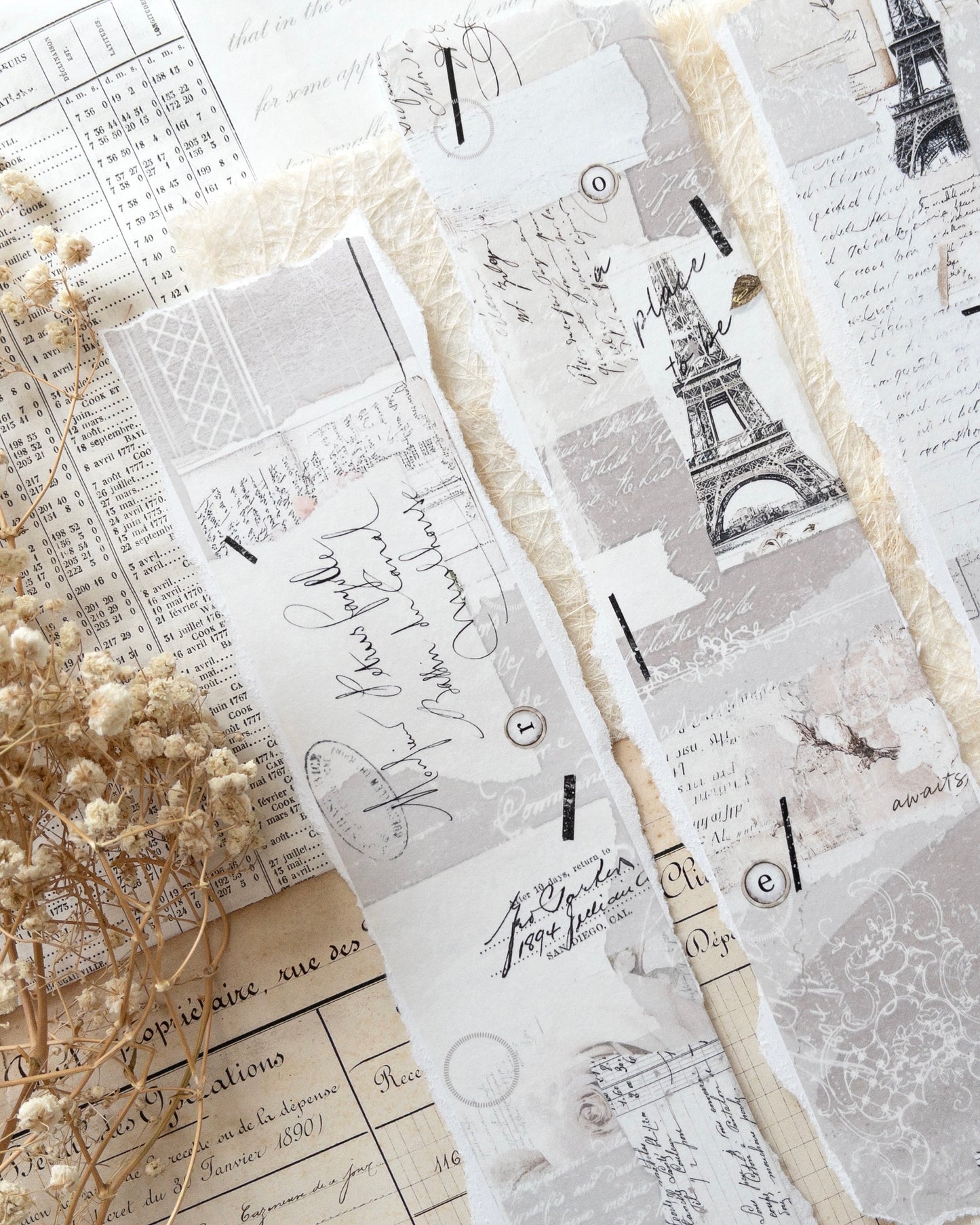 Washitape rol | French romance vintage layers