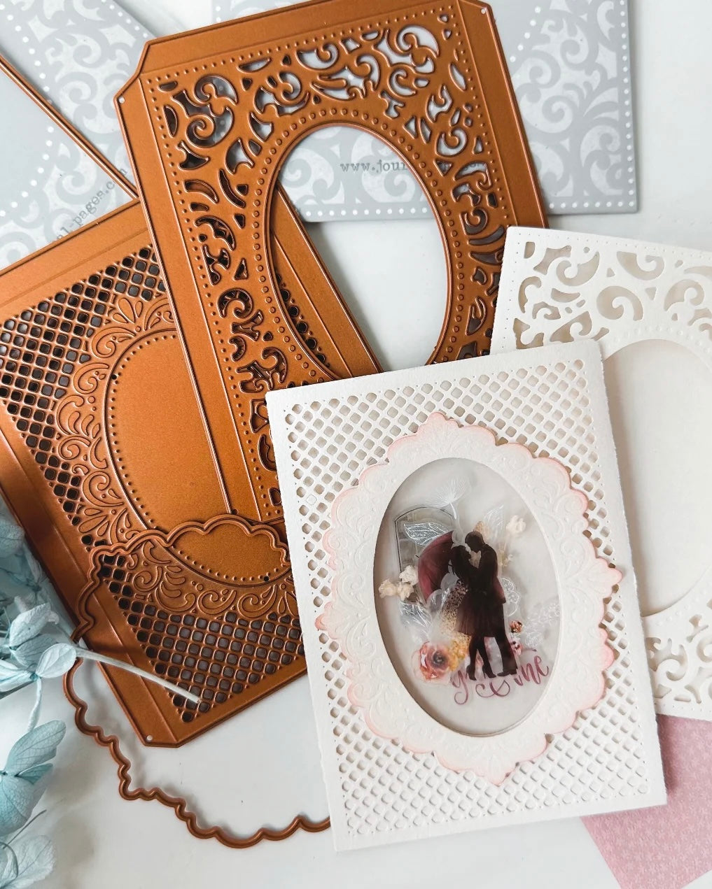 Embossing set | journal pages