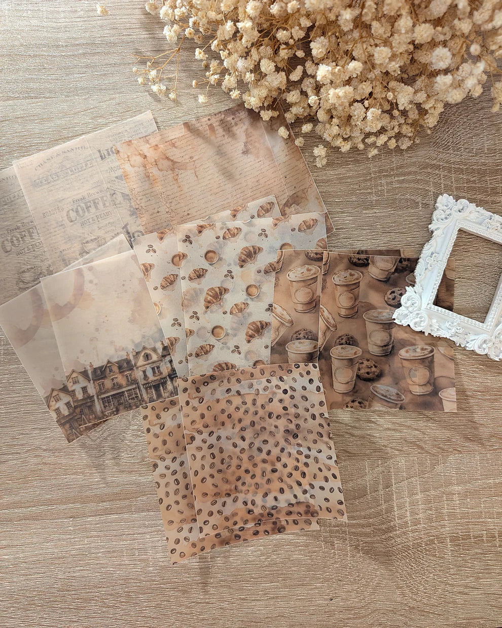 Vellum papier | Roasted memories