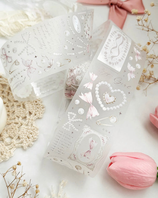 Pettape bows & pearls| mat
