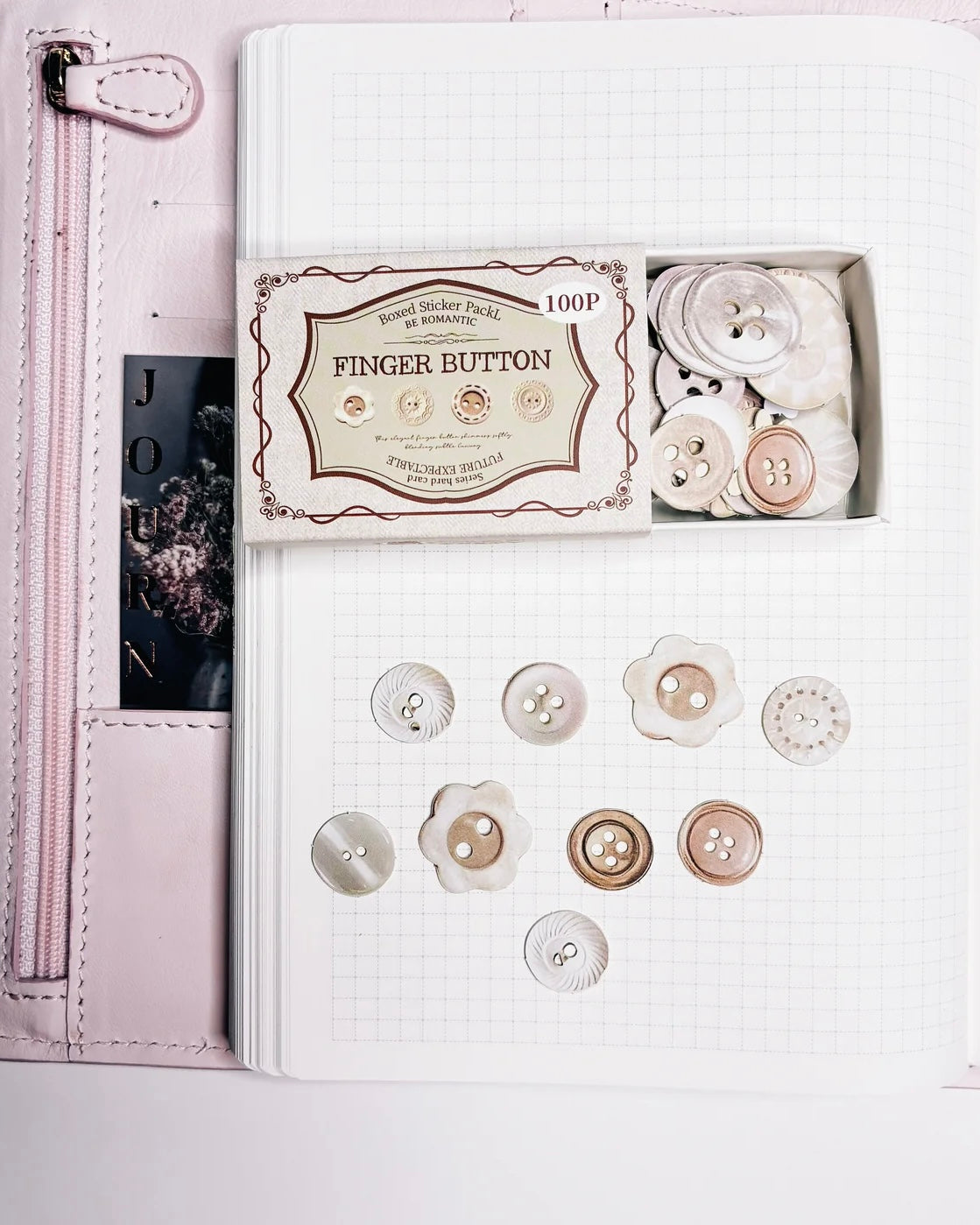 Ephemera | buttons | 100 stuks