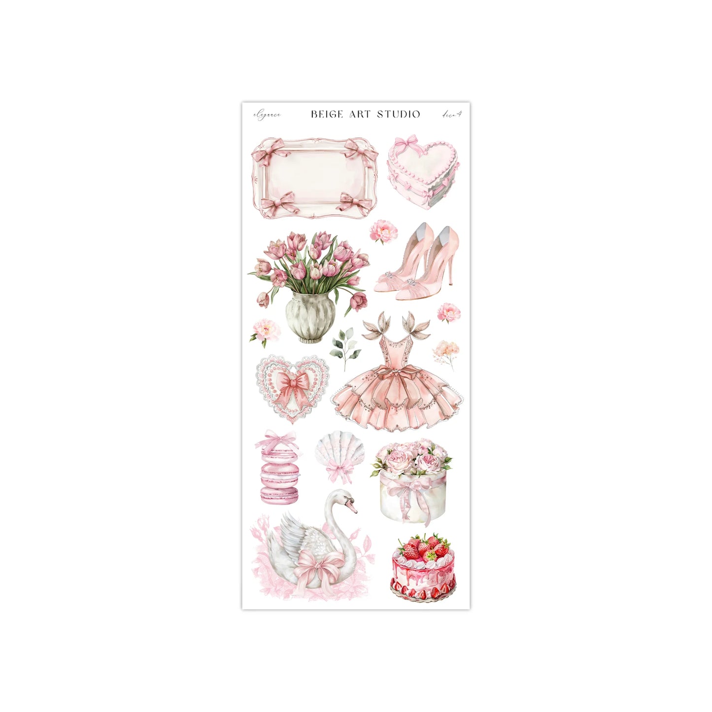 Stickervel set | elegance 2