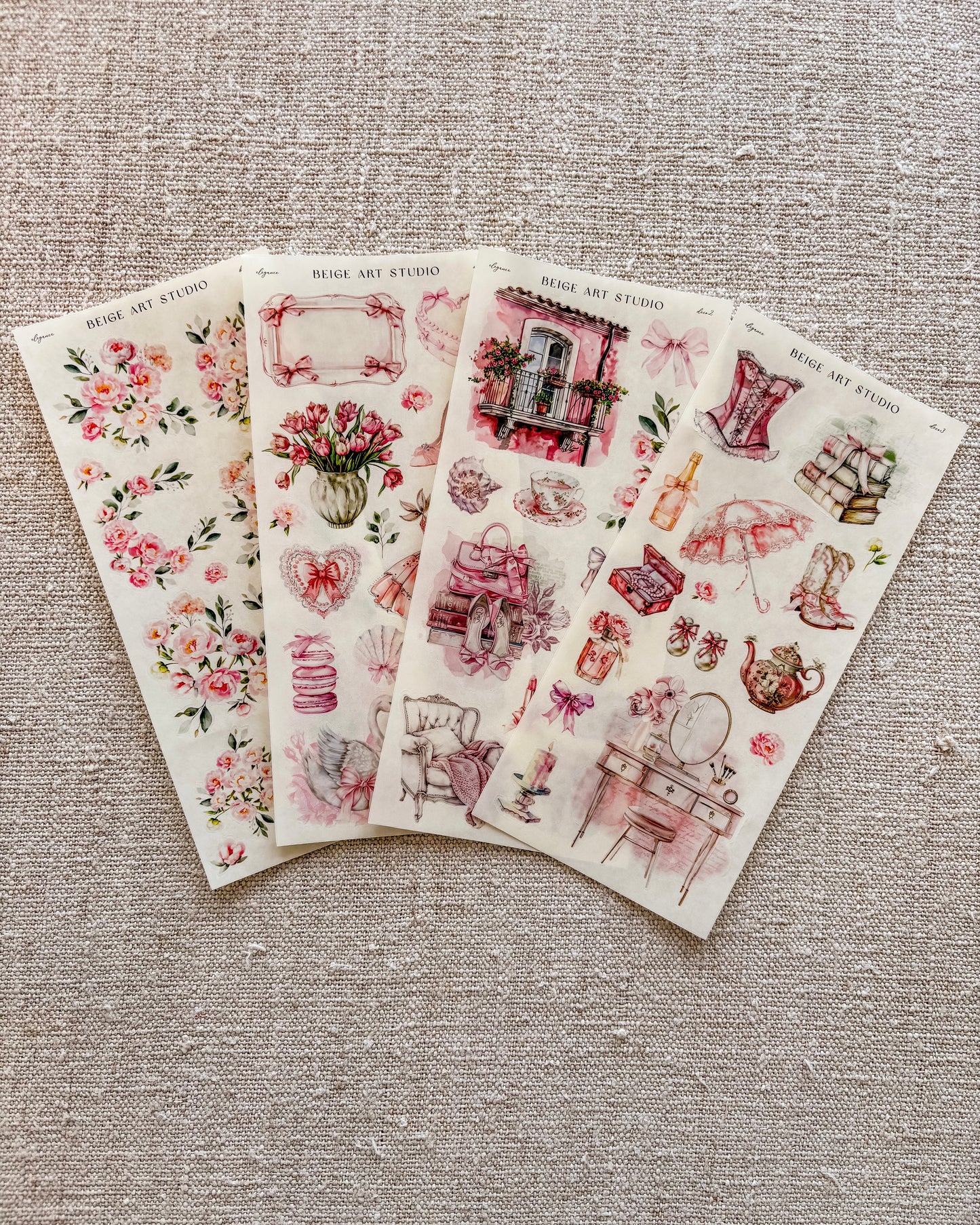 Stickervel set | elegance 2