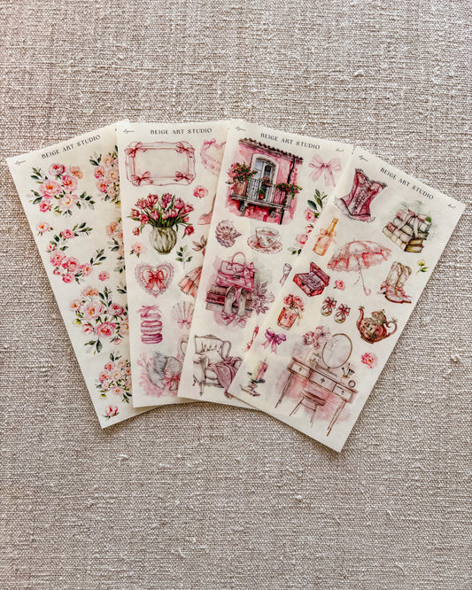 Stickervel set | elegance 2